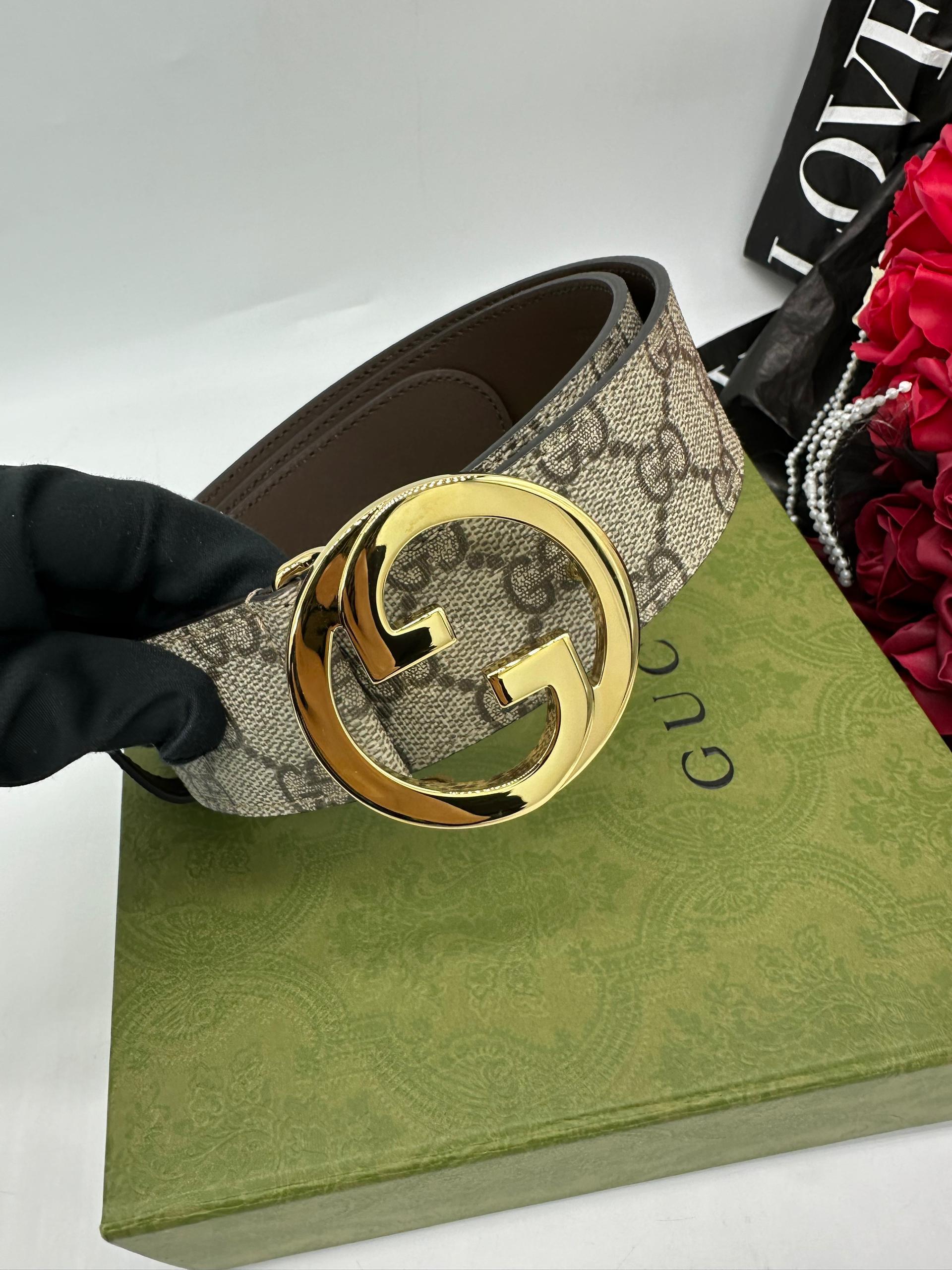 GUCCI Blonde Belt - Reeluxs