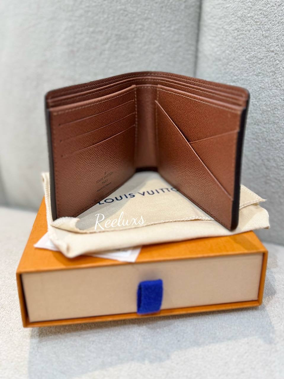 FULL SET LOUIS VUITTON LV Monogram Canvas Multiple Wallet