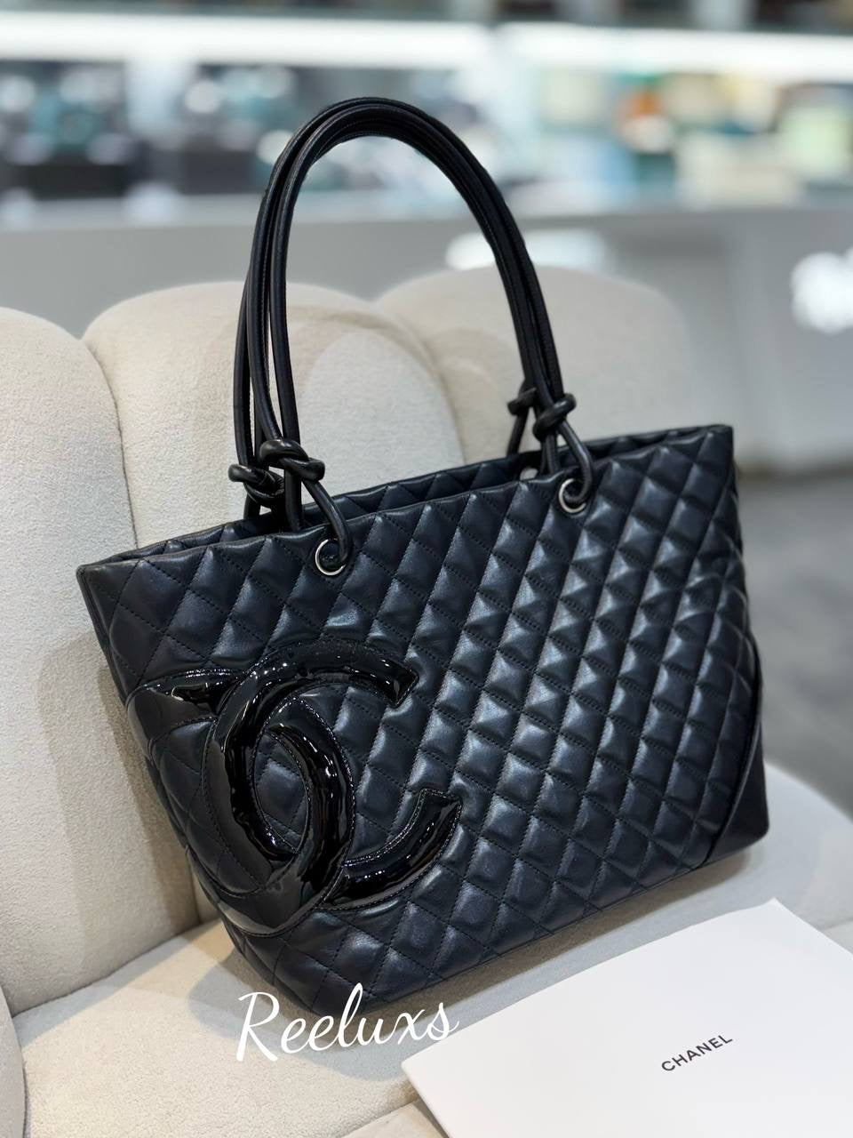 CHANEL Cambon Large Tote Women's Tote Bag