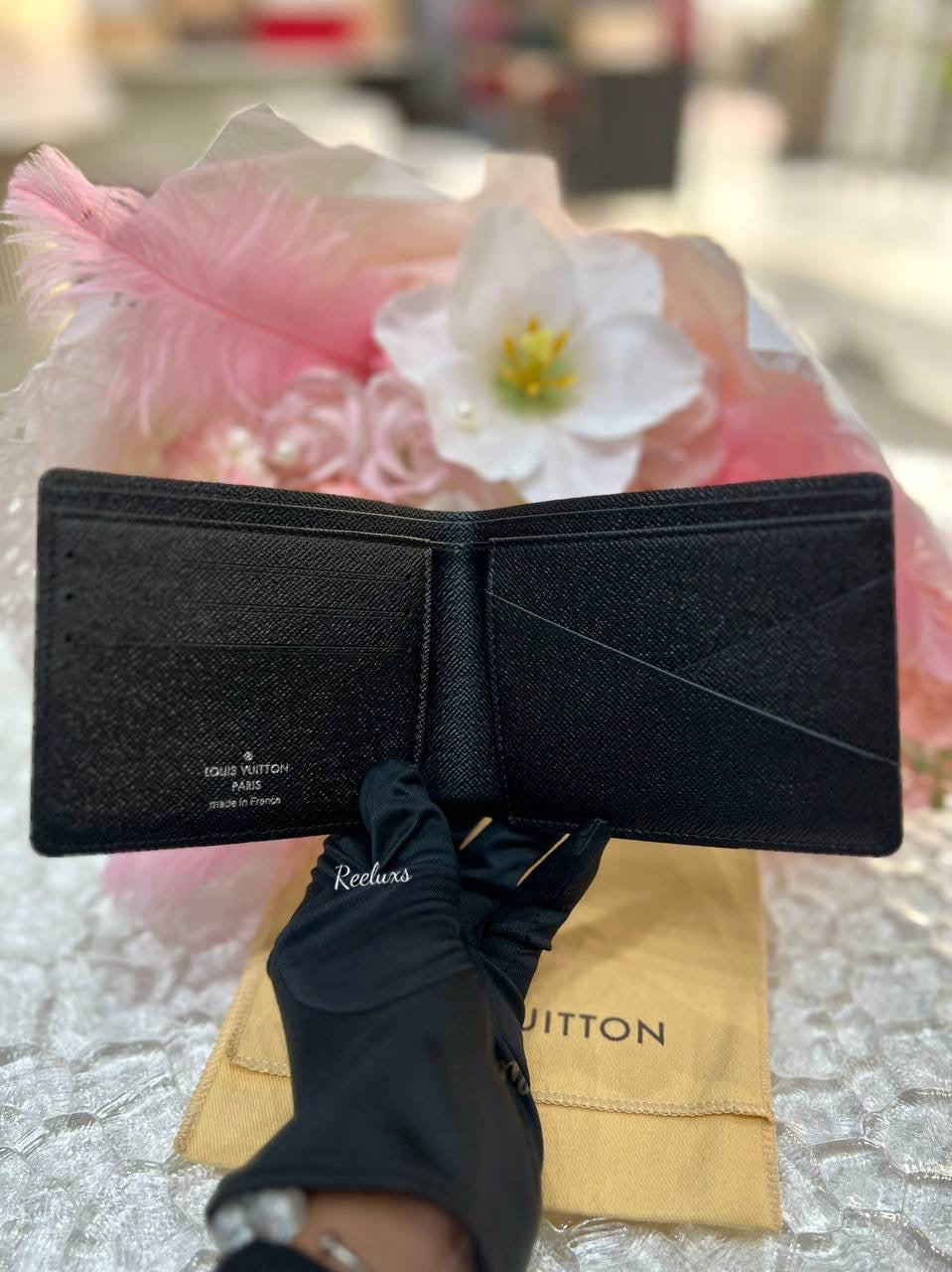 LOUIS VUITTON LV Damier Graphite Nemeth Multiple Wallet