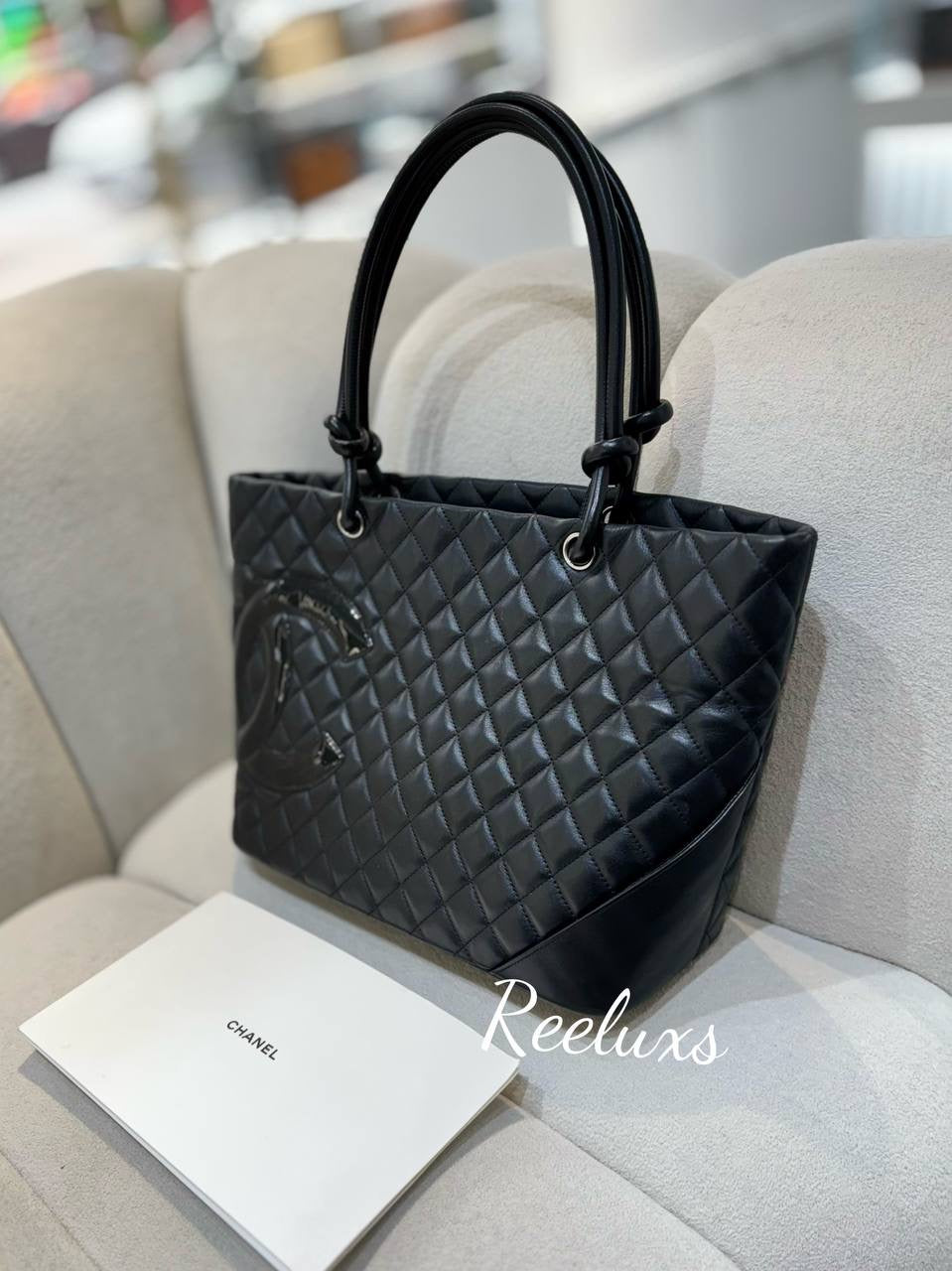 CHANEL Cambon Large Tote Women's Tote Bag