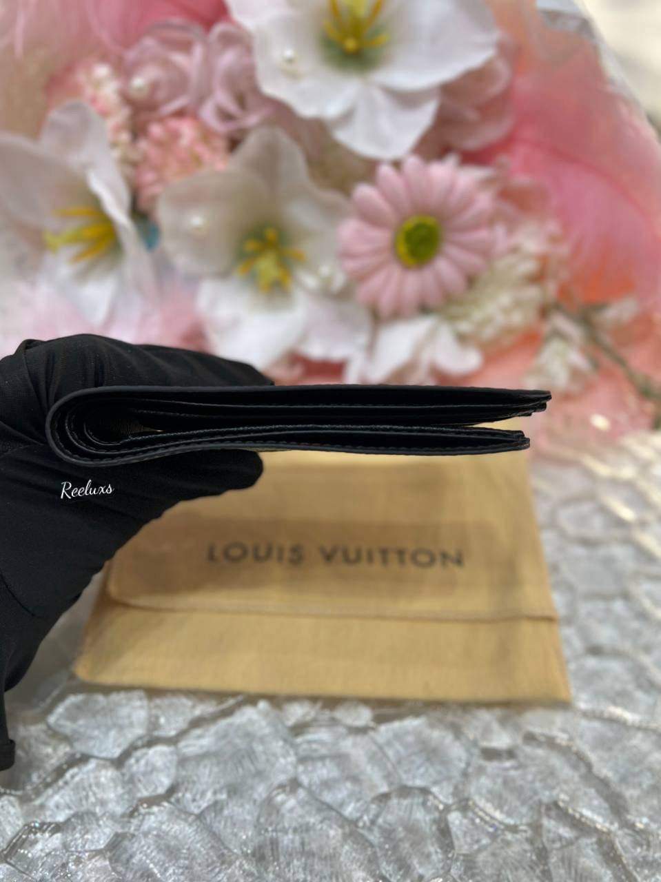 LOUIS VUITTON LV Damier Graphite Nemeth Multiple Wallet