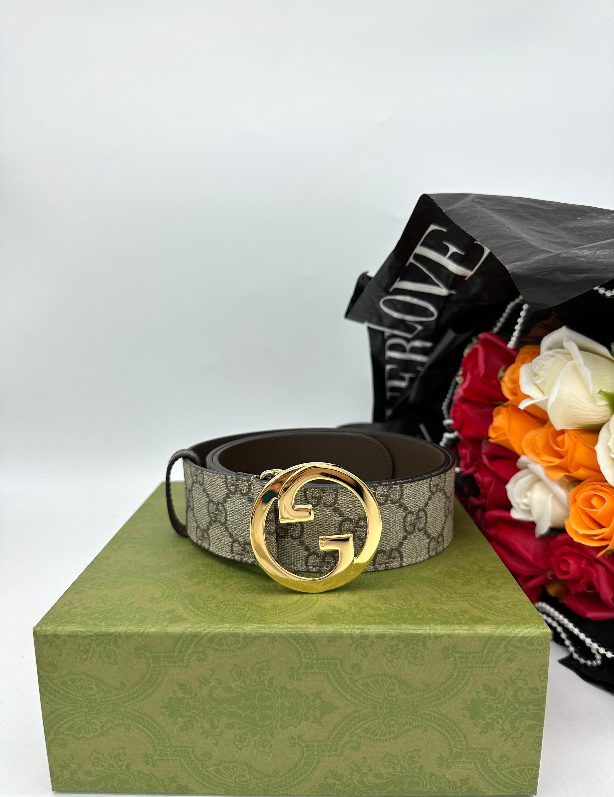 GUCCI Blonde Belt - Reeluxs