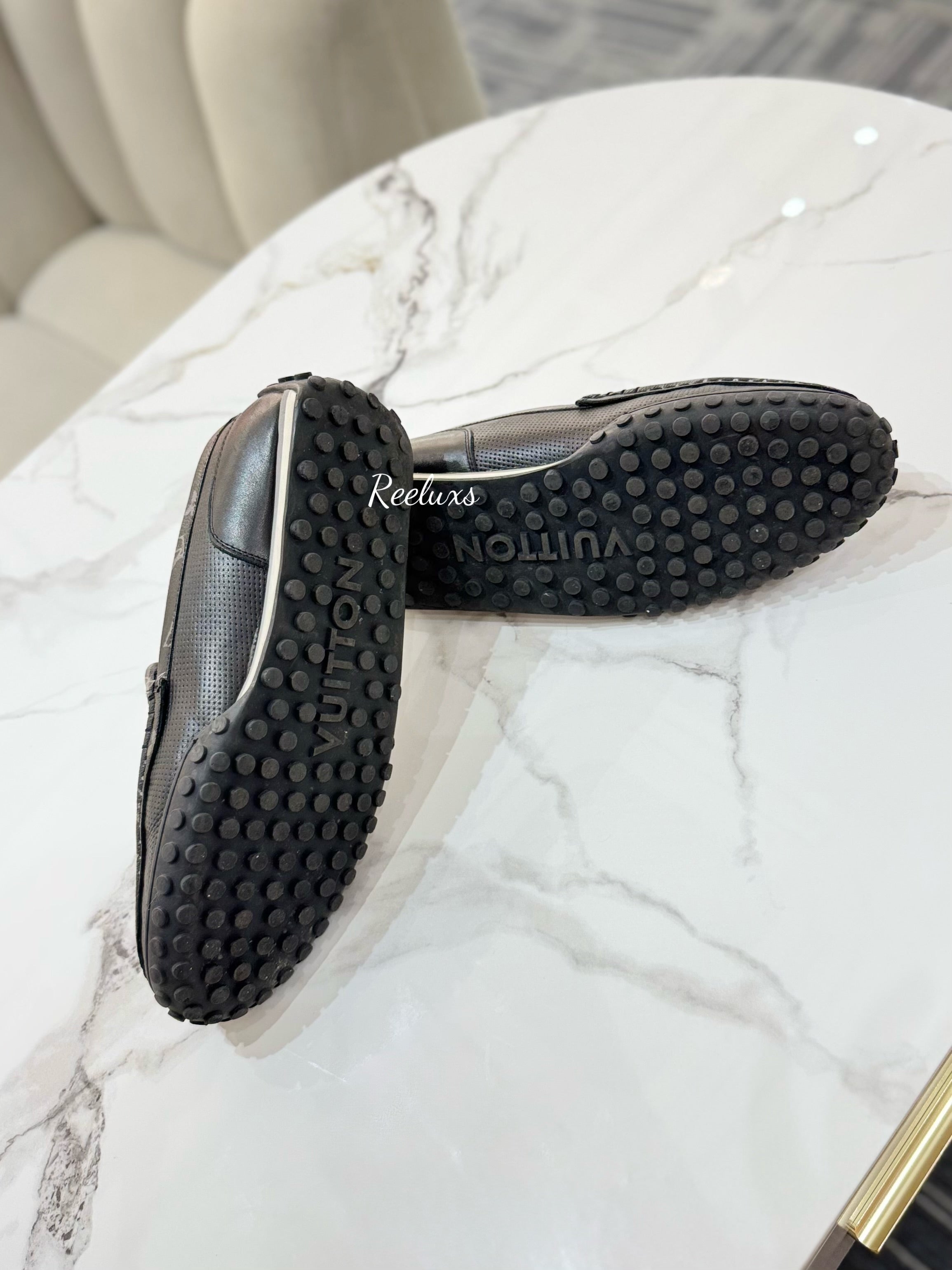 LOUIS VUITTON LV Racer Moccasins Shoes Size 10
