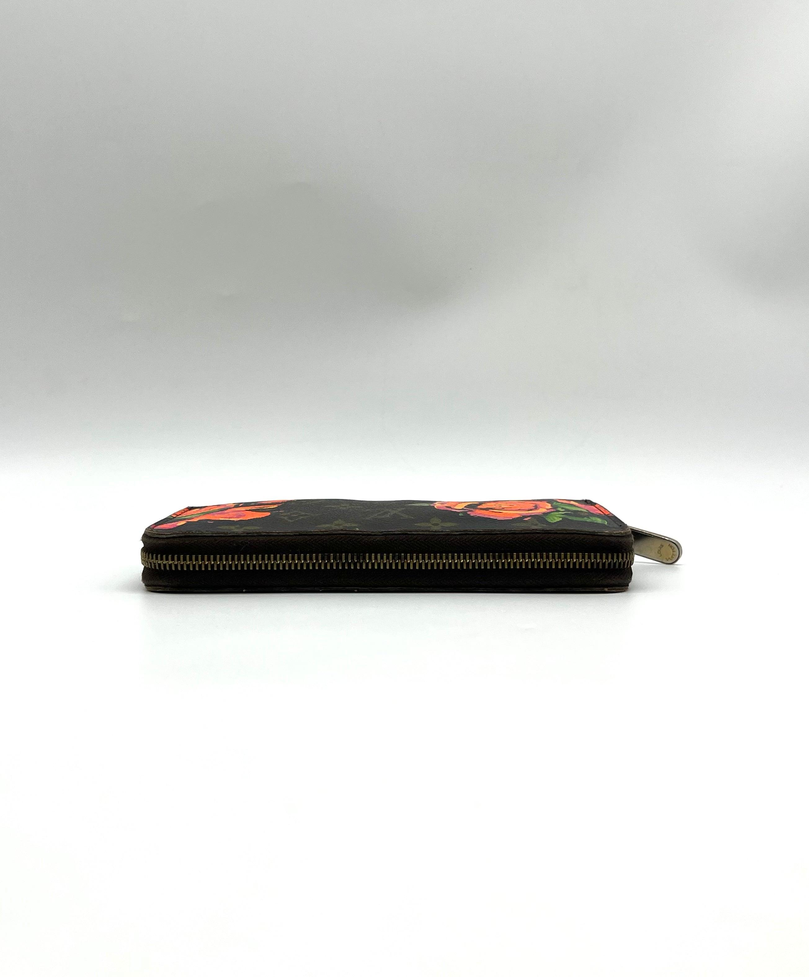 Louis Vuitton Monogram Stephen Sprouse Roses Zippy Wallet - Reeluxs
