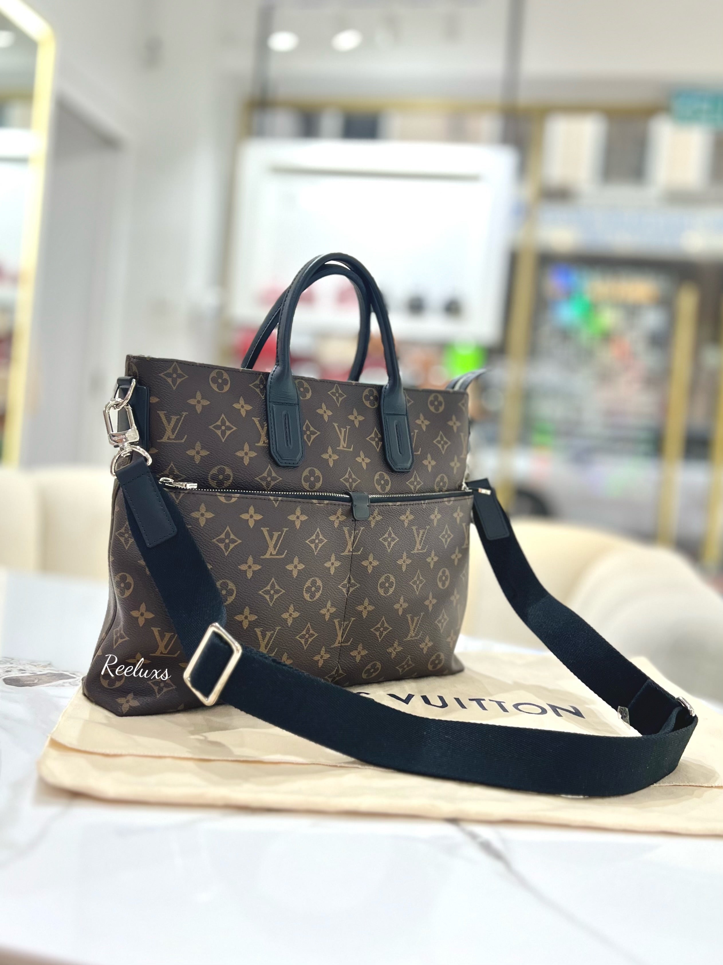 LOUIS VUITTON LV 7 Days A Week Monogram Macassar Shoulder Bag