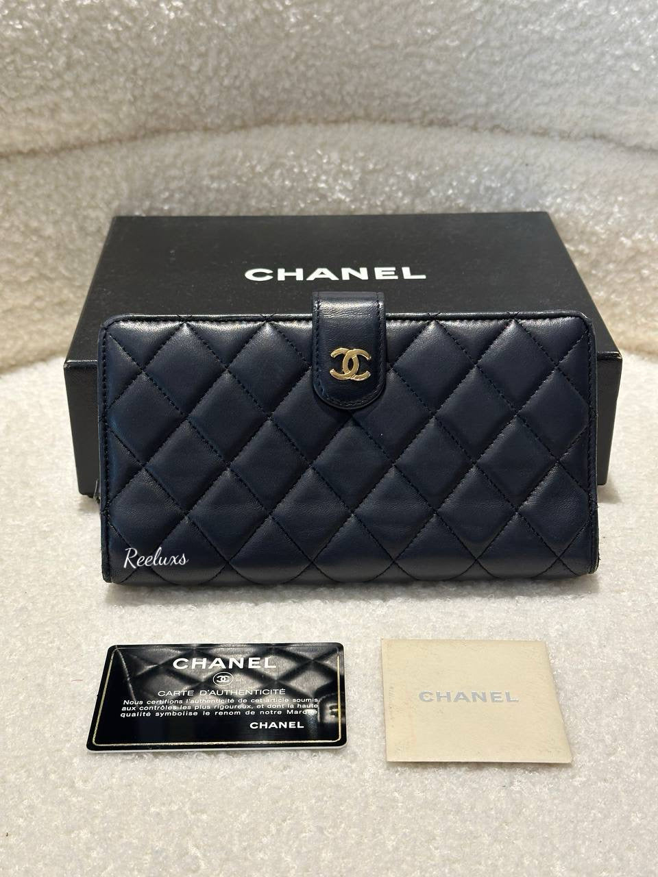 CHANEL Timeless Bifold Long Wallet