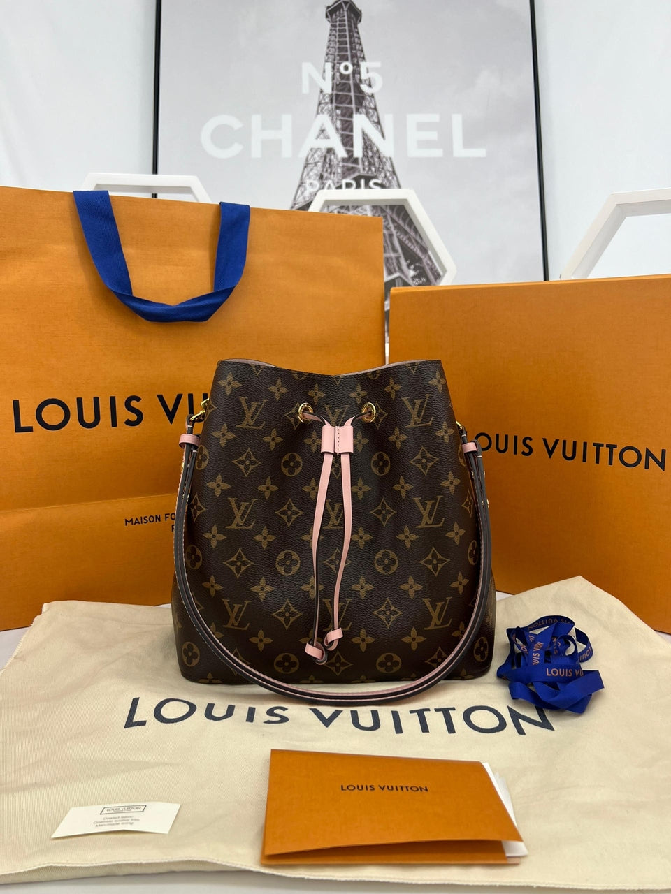 LOUIS VUITTON Neo Noe MM Rose Poudre - Reeluxs