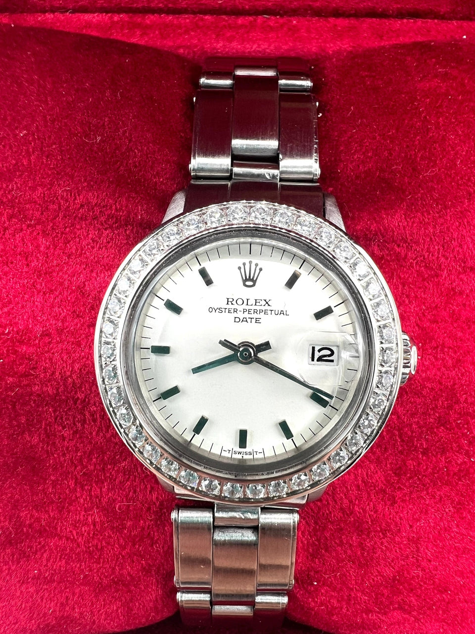 ROLEX DATEJUST REF
6519 26 MM AUTOMATIC
WOMEN WATCH - Reeluxs