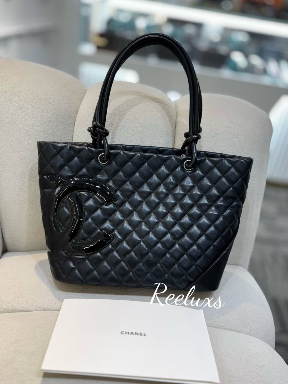 CHANEL Cambon Large Tote Women's Tote Bag