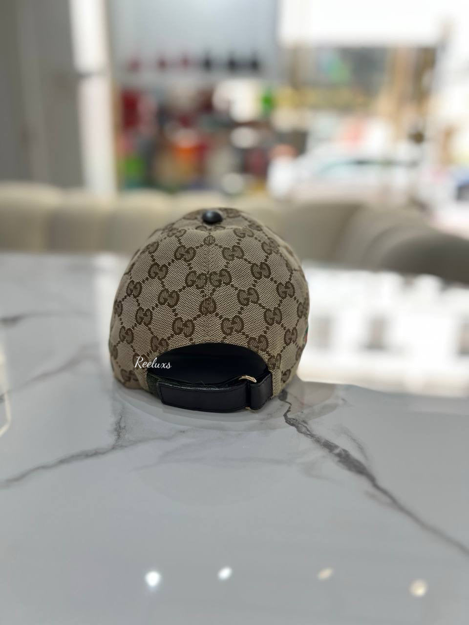 GUCCI GG Canvas Baseball Cap Hat For women