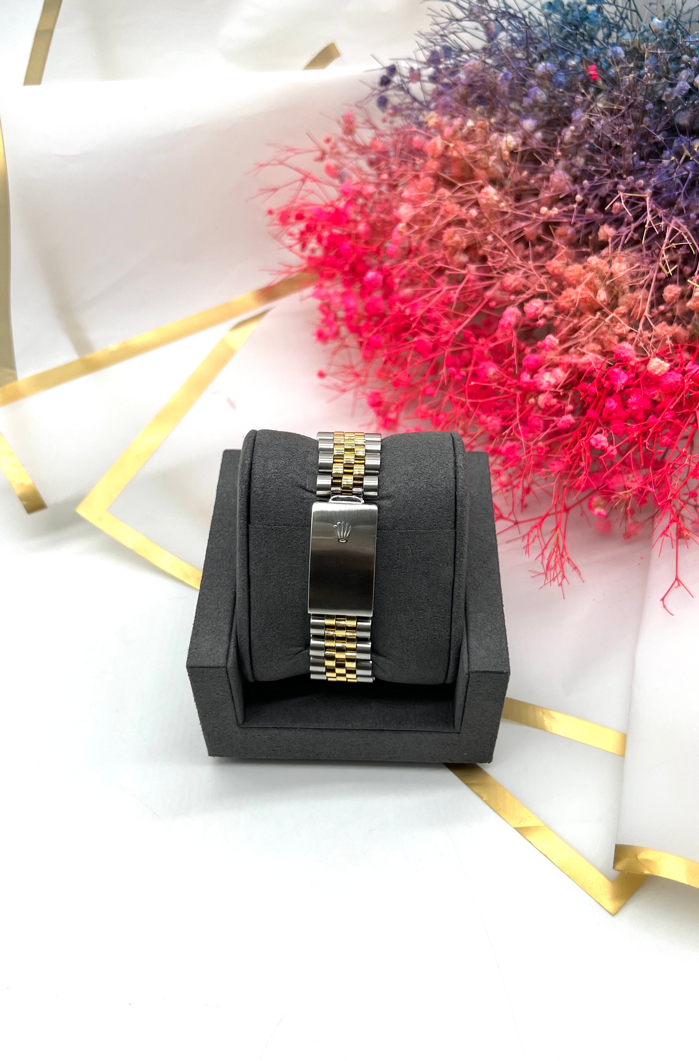 Rolex Datejust Men 2Tone 18K Gold Stainless Steel Watch - Reeluxs