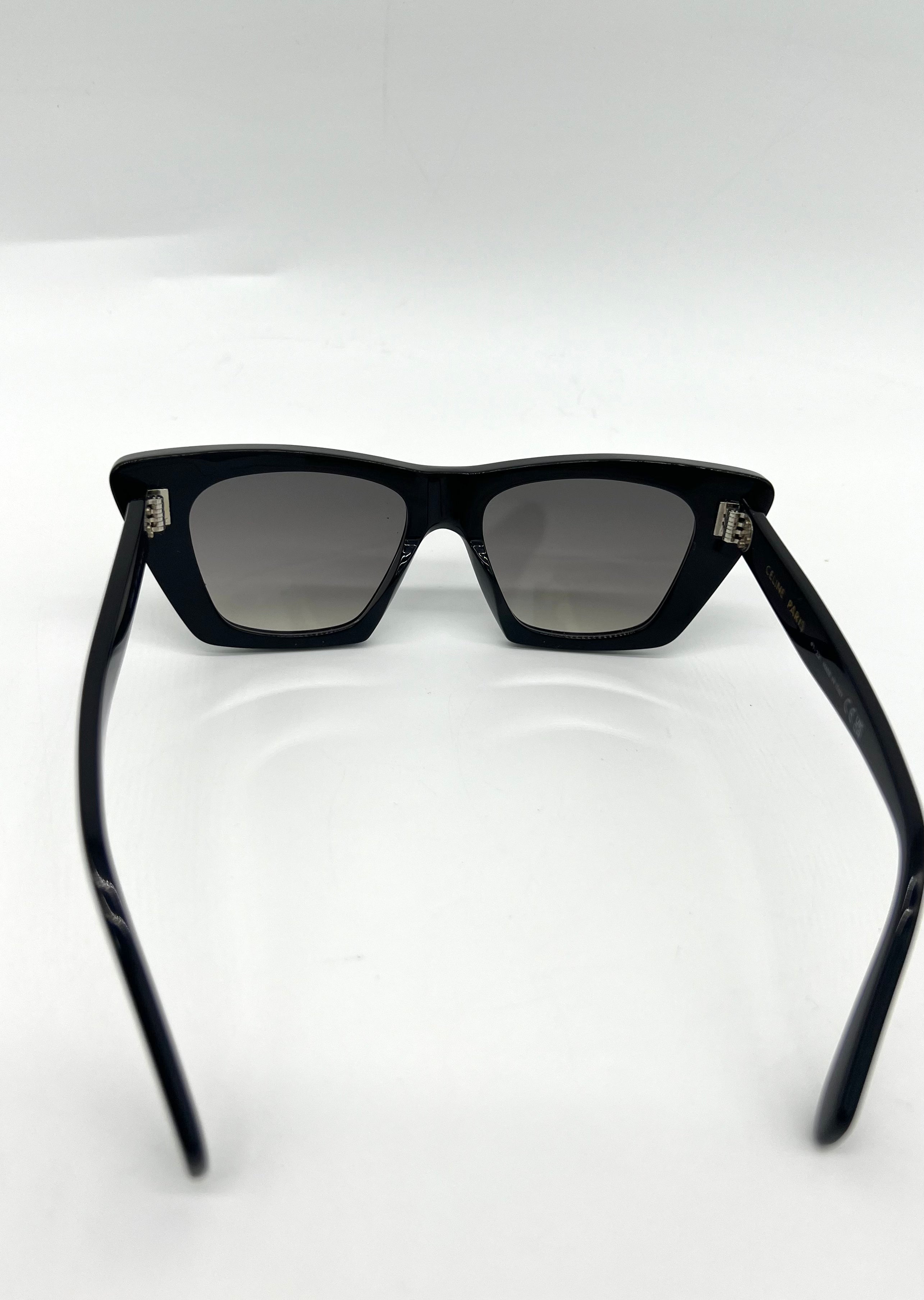CELINE Sunglasses Black Cat Eye - Reeluxs