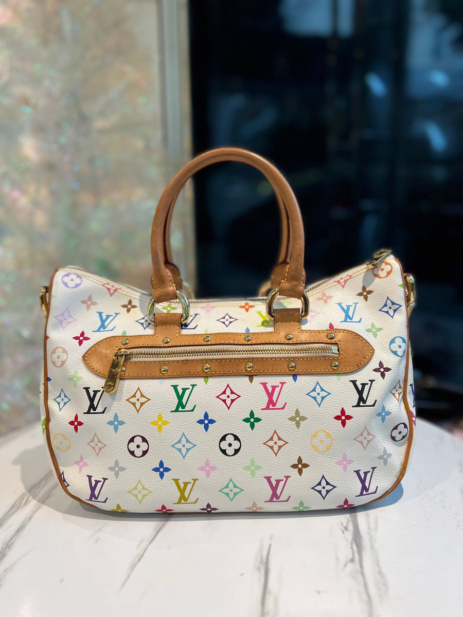 Louis Vuitton Monogram White Multicolor Rita Women 2way Handbag – Reeluxs  Luxury