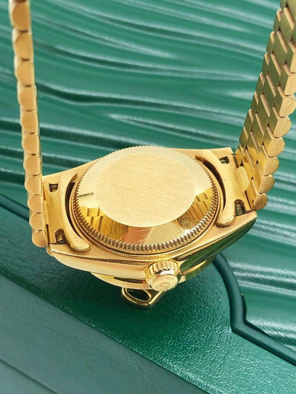 Rolex Datejust President Diamond Yellow Gold Ladies Watch - Reeluxs