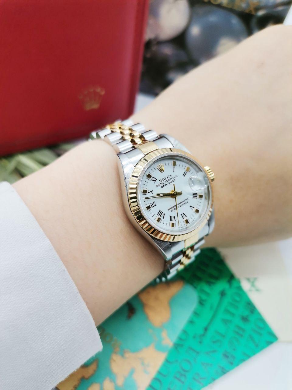 Rolex Datejust Ladies Watch Ref69173 - Reeluxs