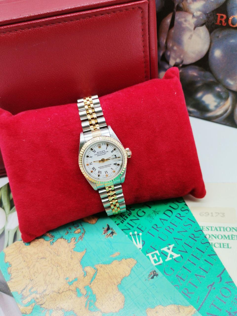 Rolex Datejust Ladies Watch Ref69173 - Reeluxs