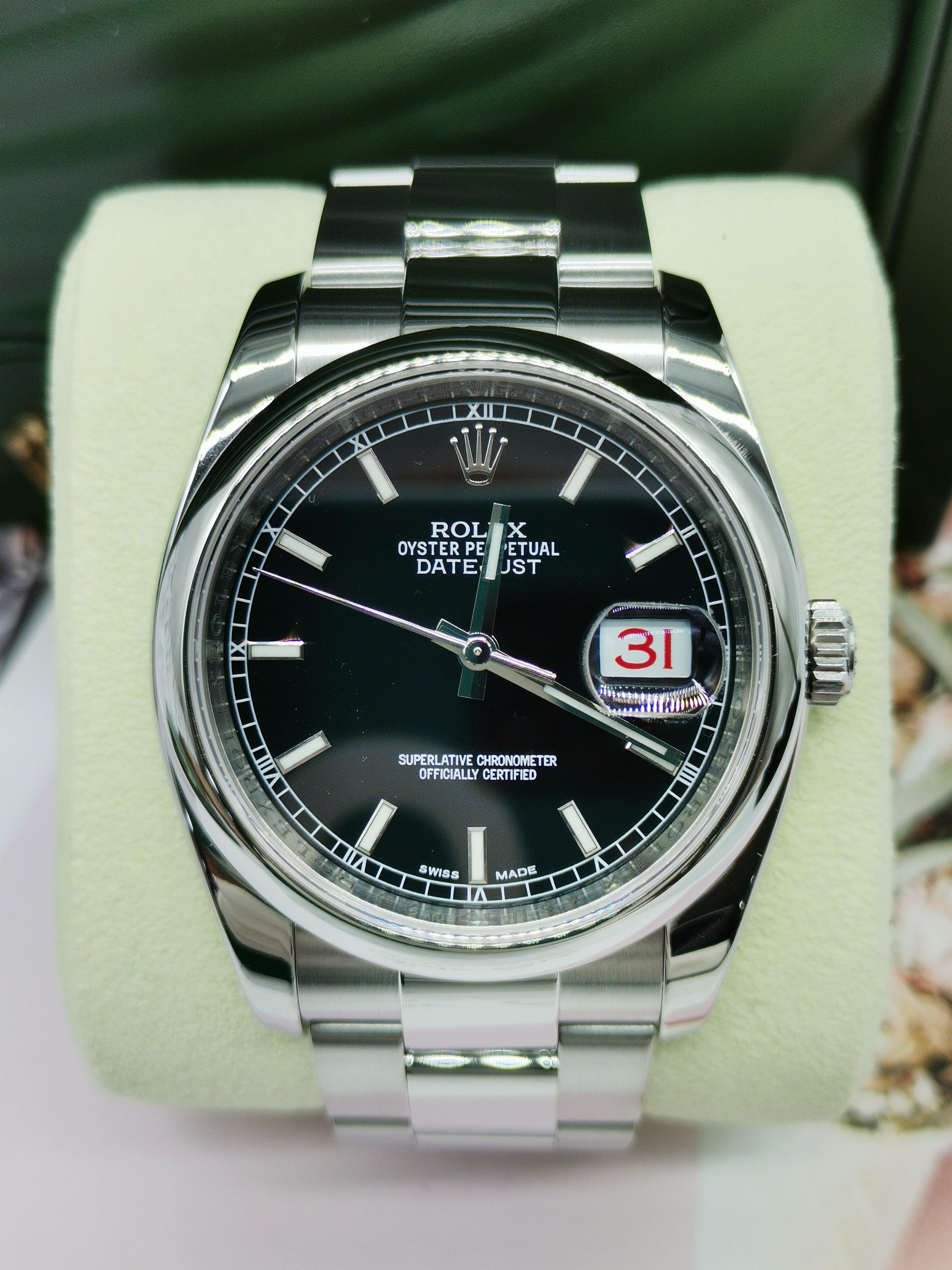 Rolex oyster perpetual datejust ref116200 -full set- - Reeluxs