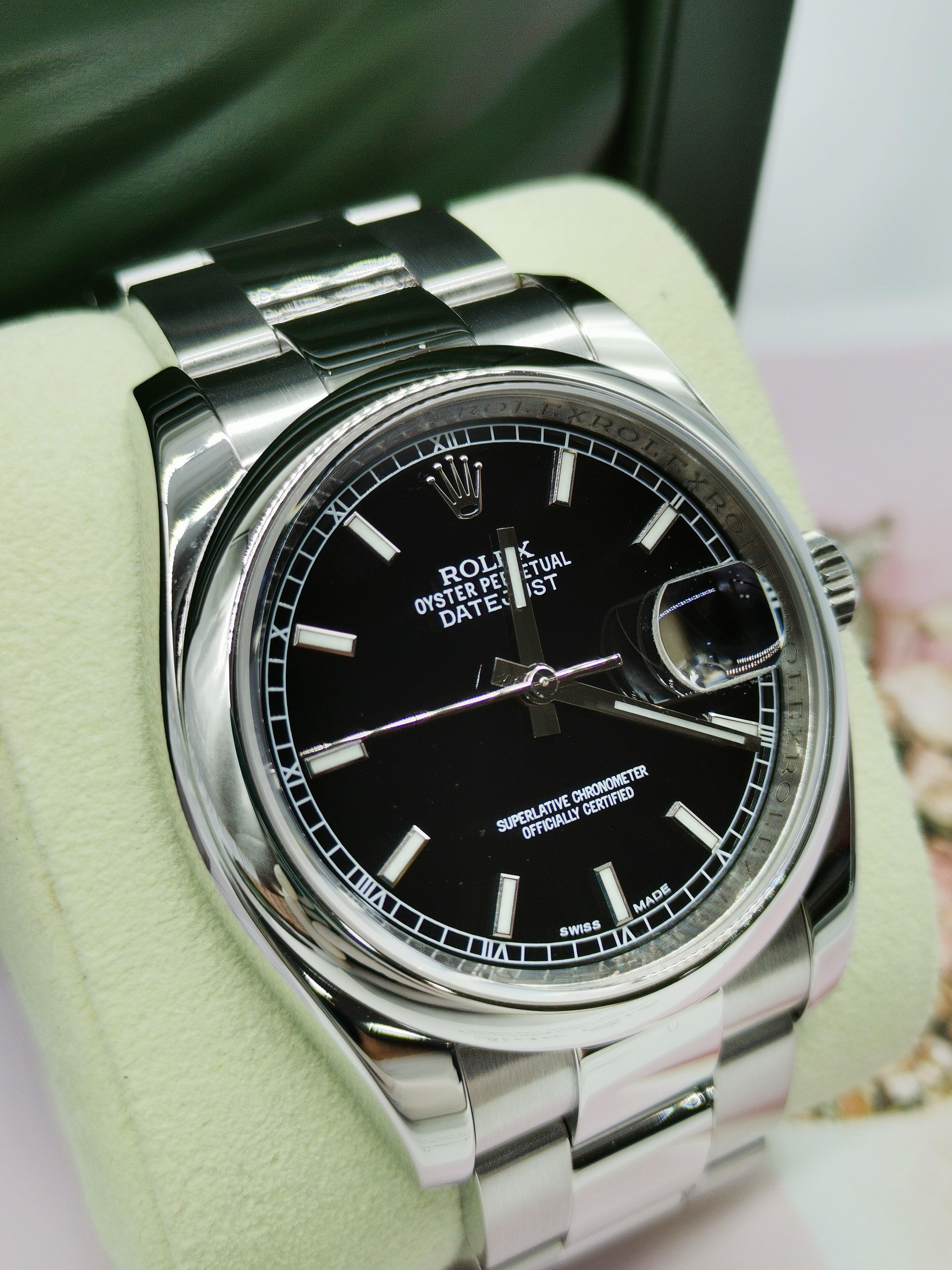 Rolex oyster perpetual datejust ref116200 -full set- - Reeluxs