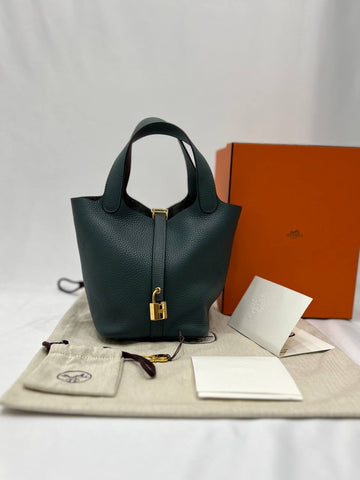 HERMES Picotin 18 GHW Hand Bag