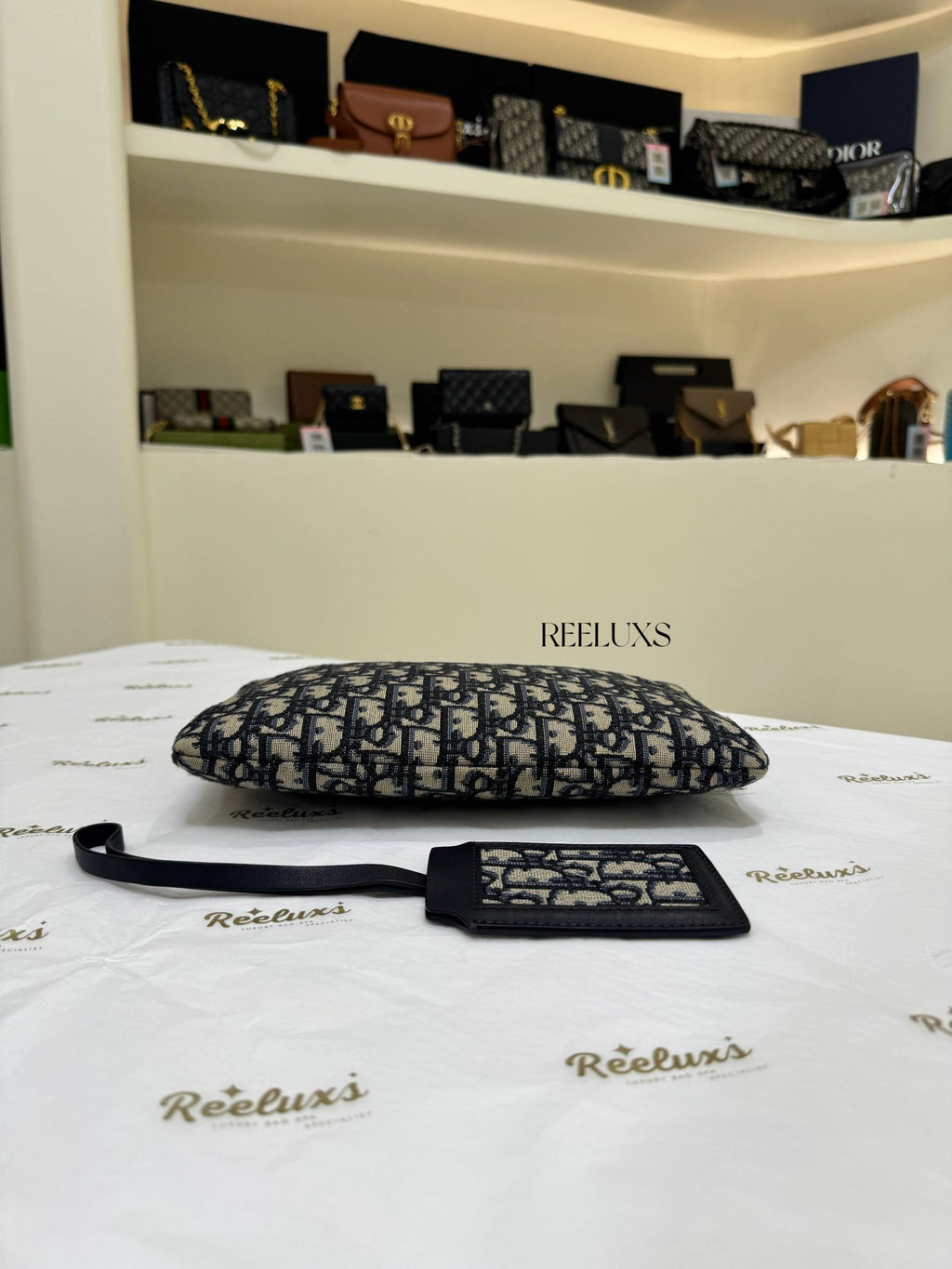 CHRISTIAN DIOR Oblique Travel Pouch