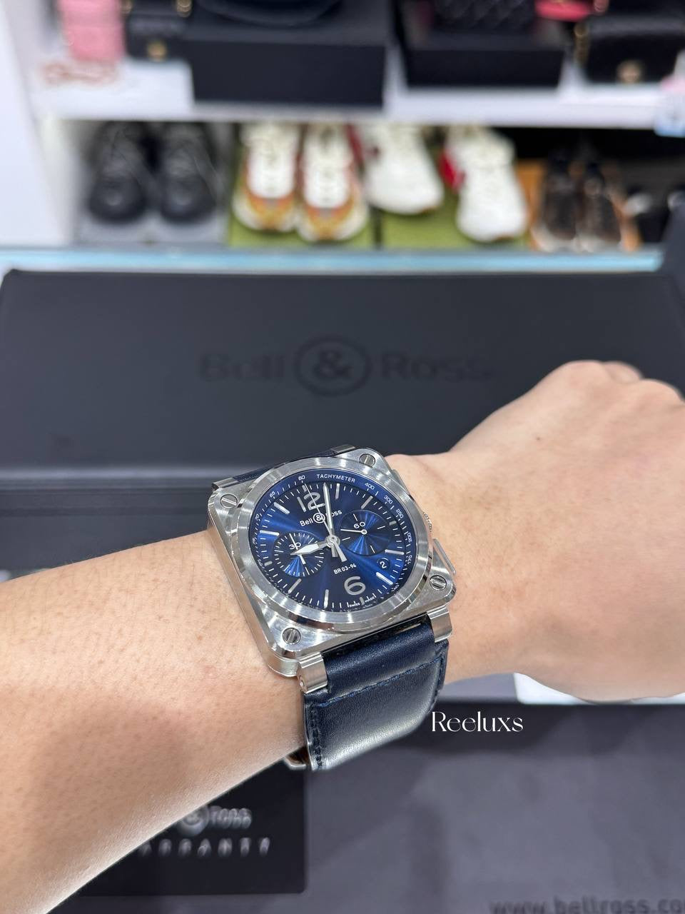 Bell & Ross BR 03-94 Blue Steel Chronograph-42 mm