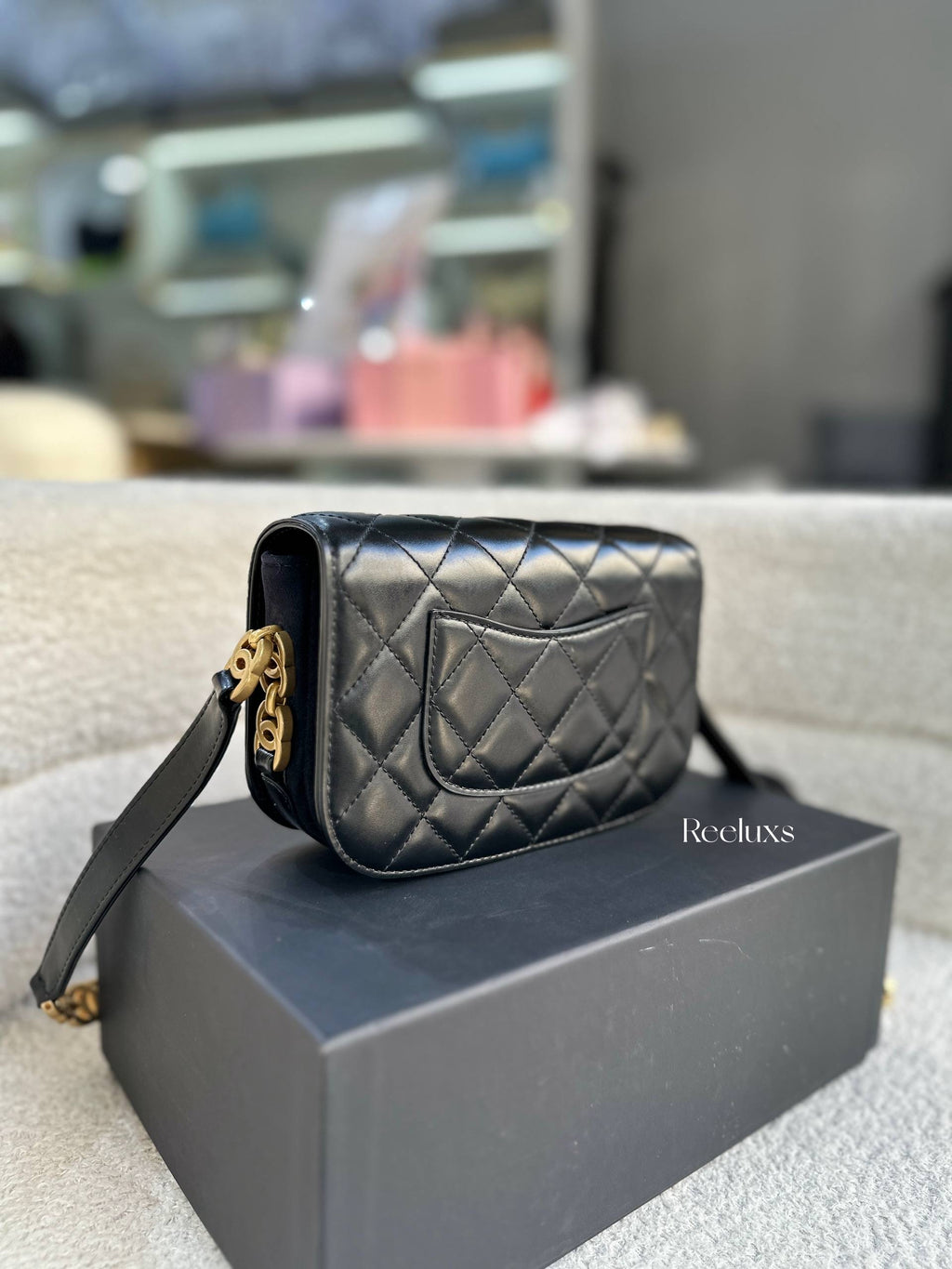 CHANEL CC Mini Messenger Bag