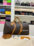 LOUIS VUITTON Monogram Canvas Keepall Bandoulière 50