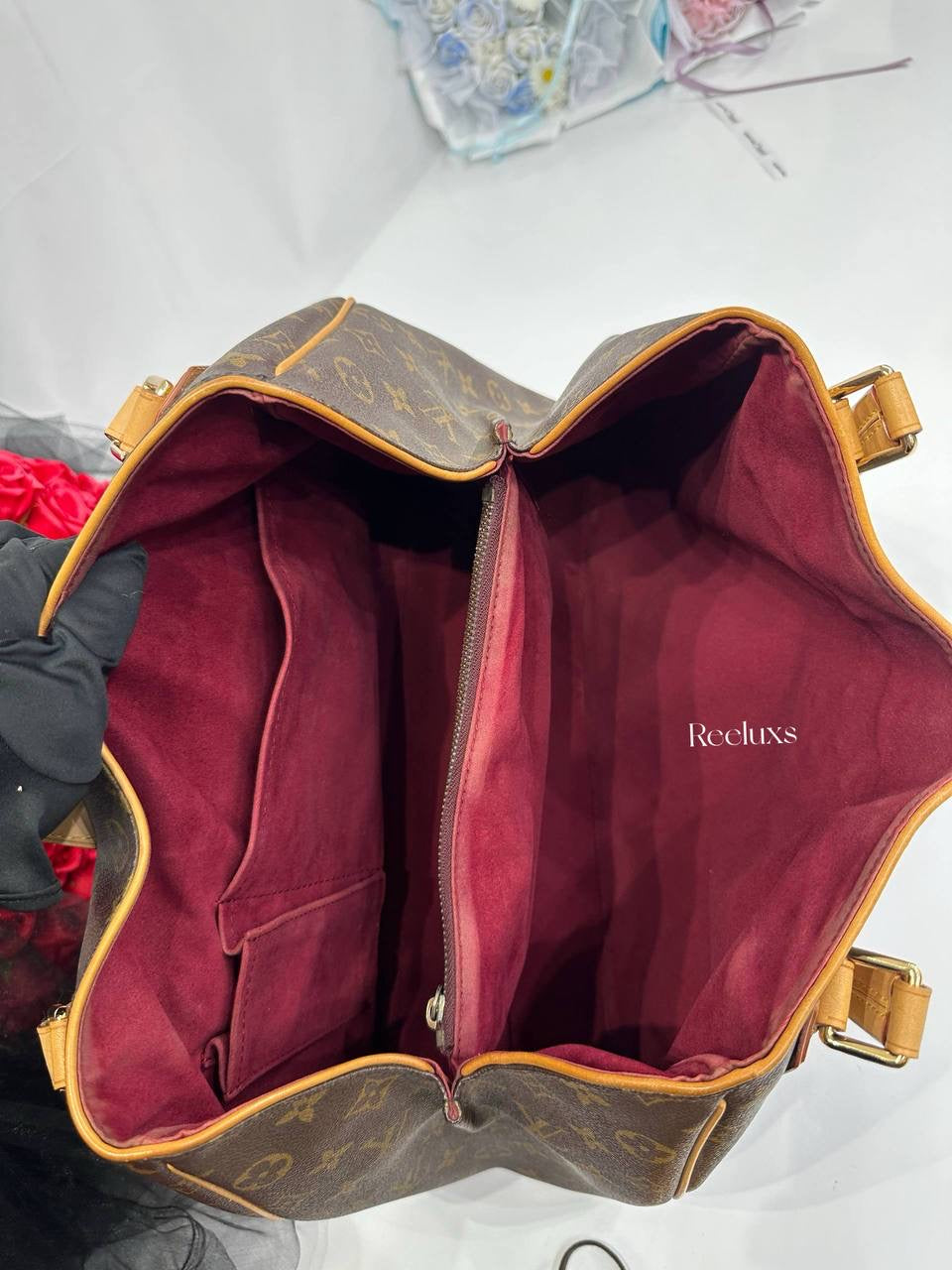 LOUIS VUITTON LV Griet Handbag Monogram Canvas