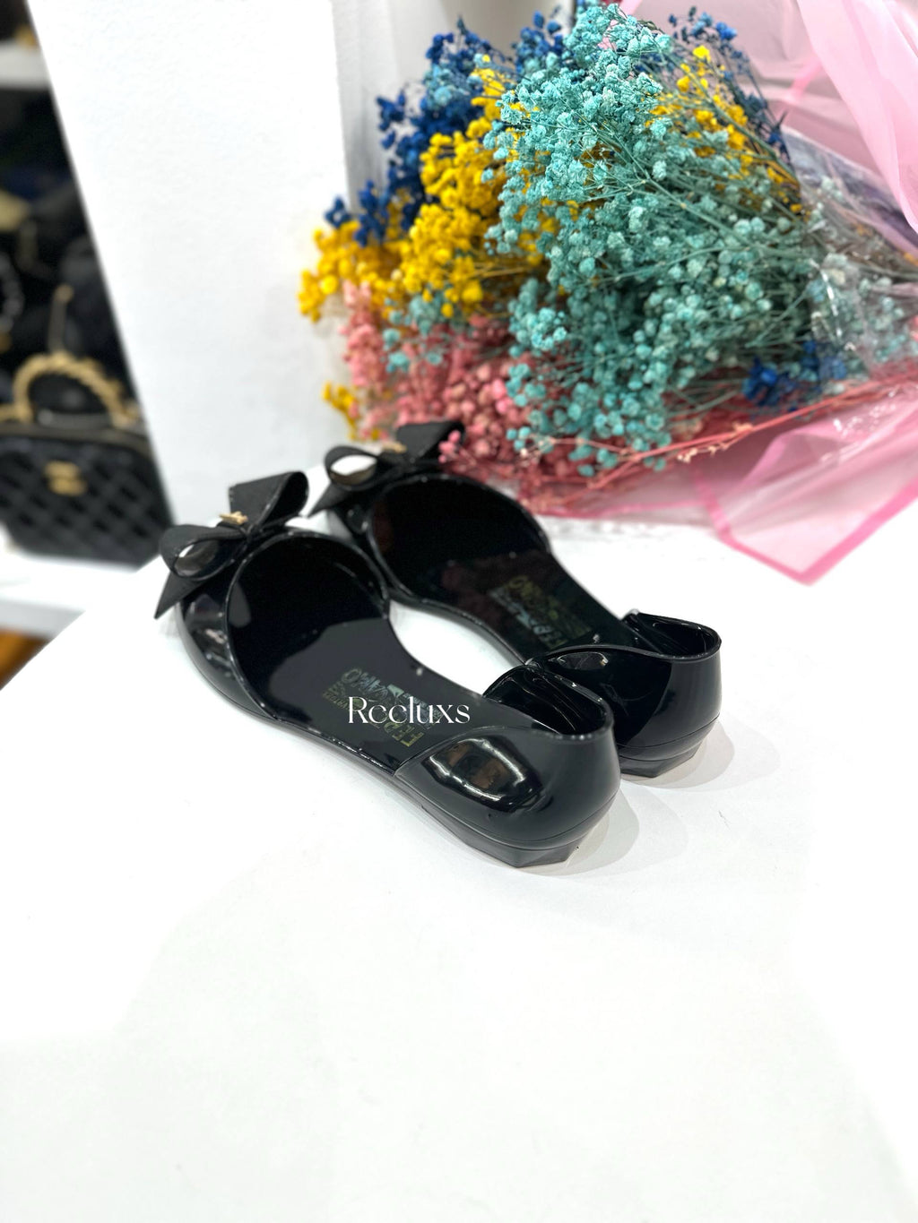 Salvatore Ferragamo Barbados jelly flat