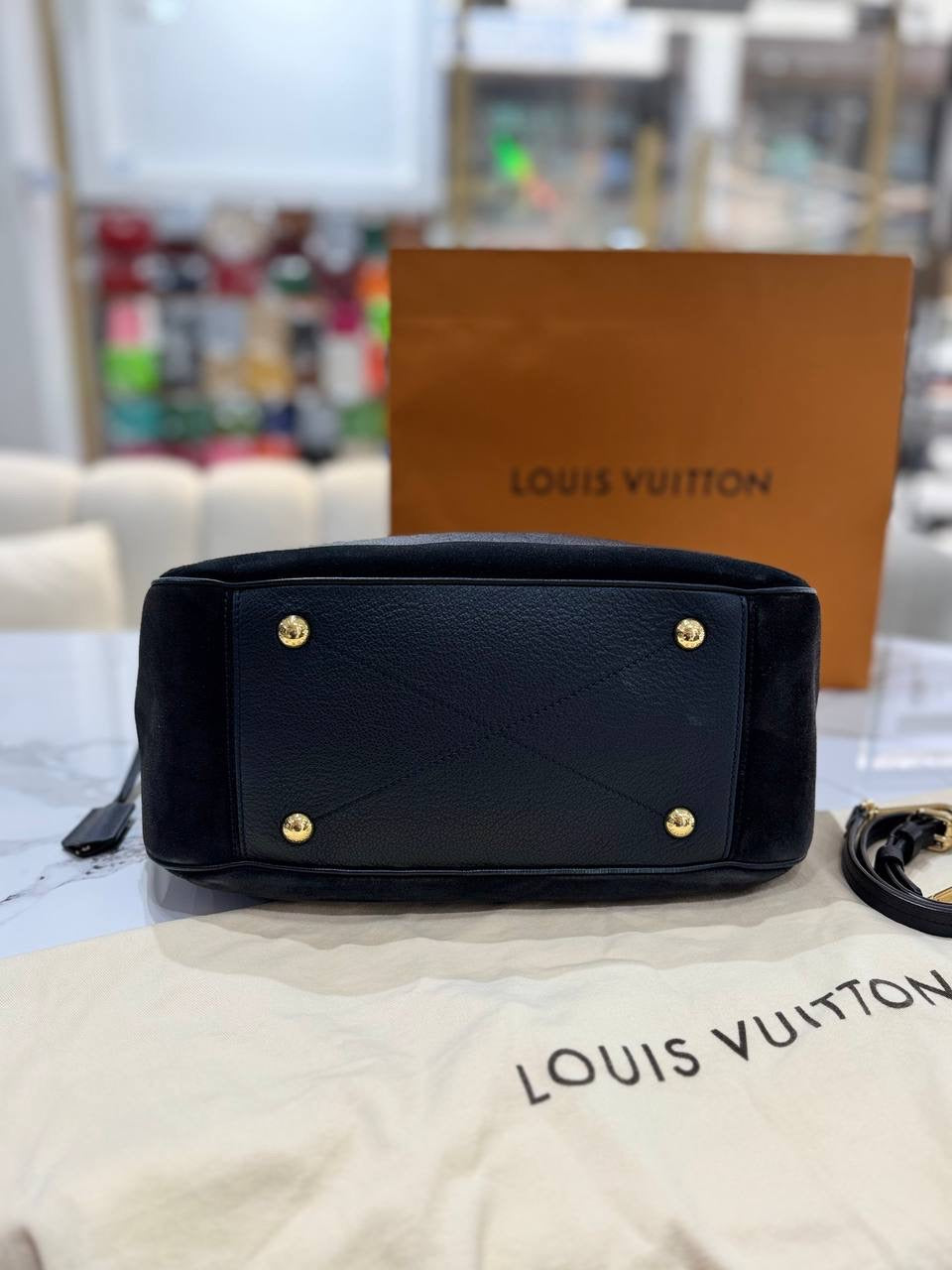 LOUIS VUITTON LV Audacieuse Black Tote Bag