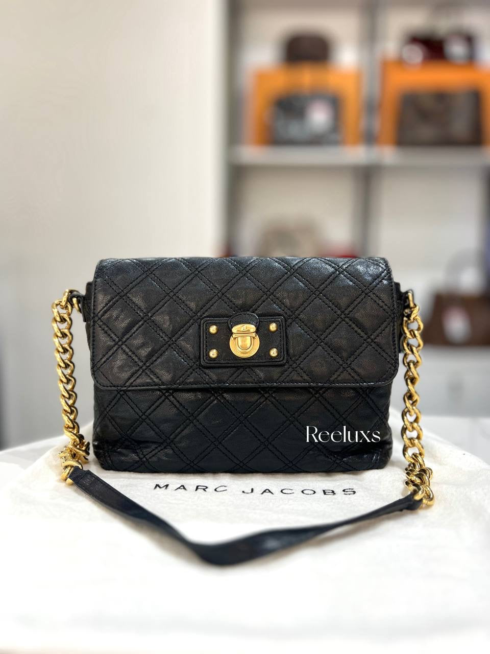 Marc Jacobs Quilted Single Flap Bag