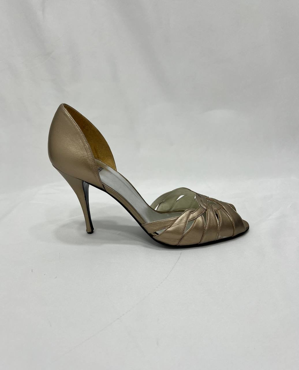 STUART WEITZMAN Gold Heels For Women
