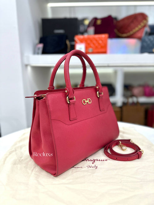 SALVATORE FERRAGAMO Beky Small Tote Bag