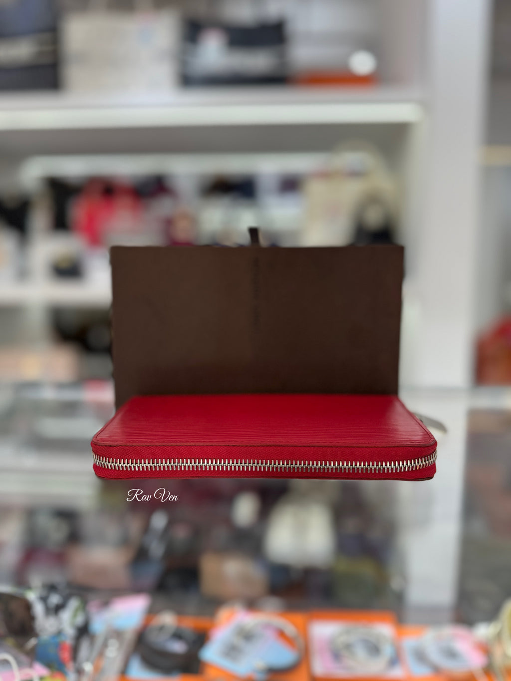 LOUIS VUITTON Epi Zippy Long Wallet