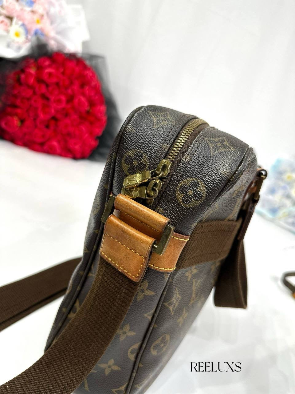 LOUIS VUITTON LV Sac Bosphore Briefcase Monogram Slingbag