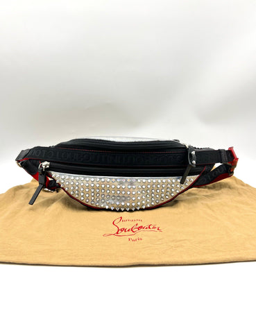 CHRISTIAN LOUBOUTIN Paris Nyc Studded Belt Bag - Reeluxs 