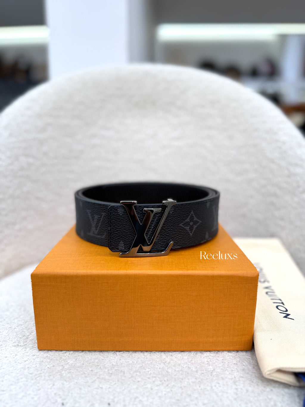 LOUIS VUITTON LV Initiales 40mm Reversible Belt