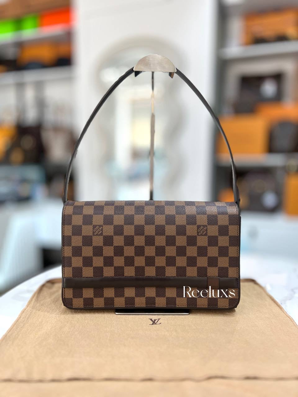 Louis Vuitton LV Tribeca long, Damier Ebene Shoulder Bag
