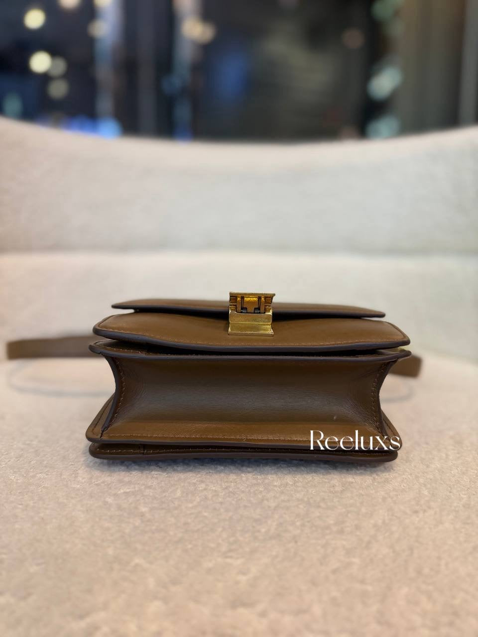Celine Classic Leather Shoulder Bag