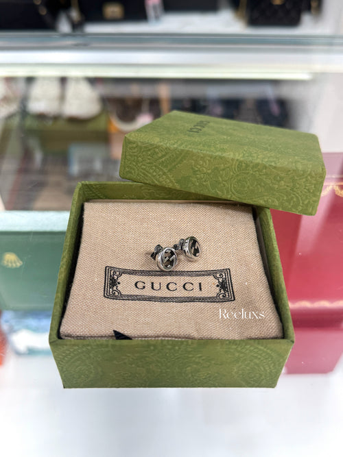 Gucci Interlocking G Stud Earrings