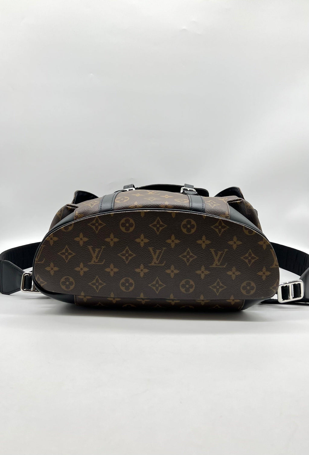 LOUIS VUITTON Monogram Macassar Christopher PM Backpack - Reeluxs 