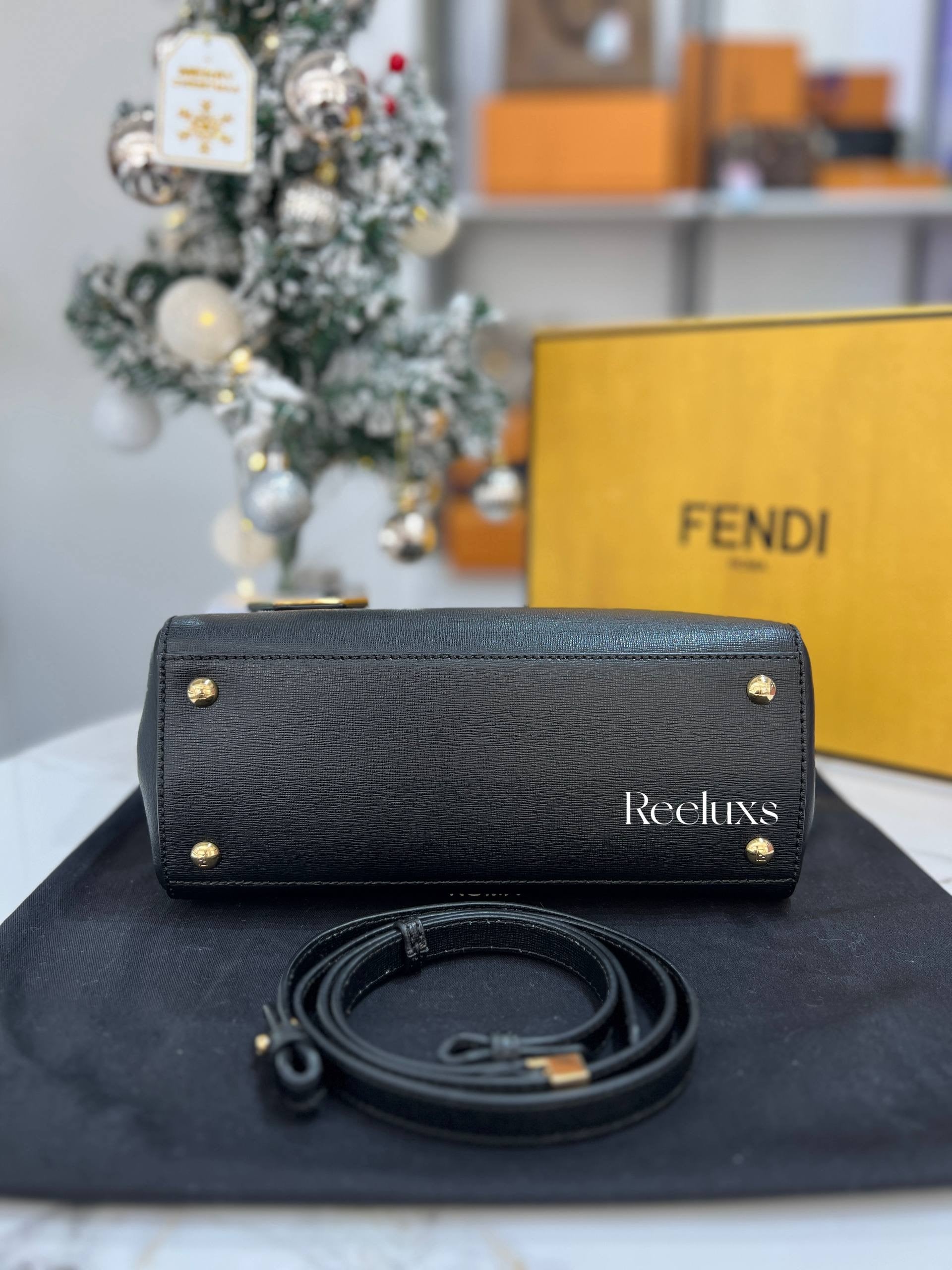 FENDI Black 2Jours Bag
