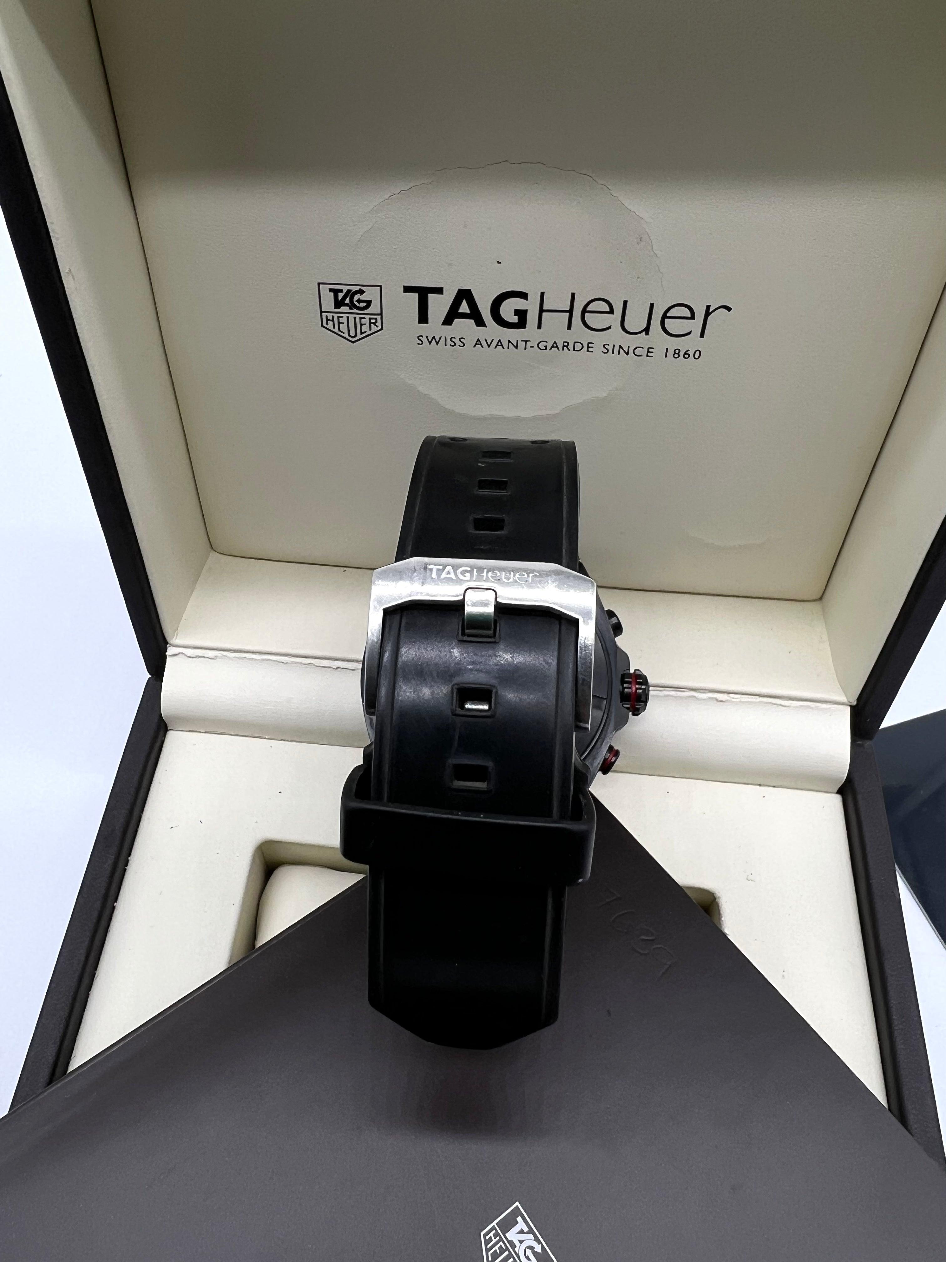 TAG HEUER CAZ2011 - Formula 1 Calibre 16 Automatic
Chronograph Black Dial Men's Watch - Reeluxs 