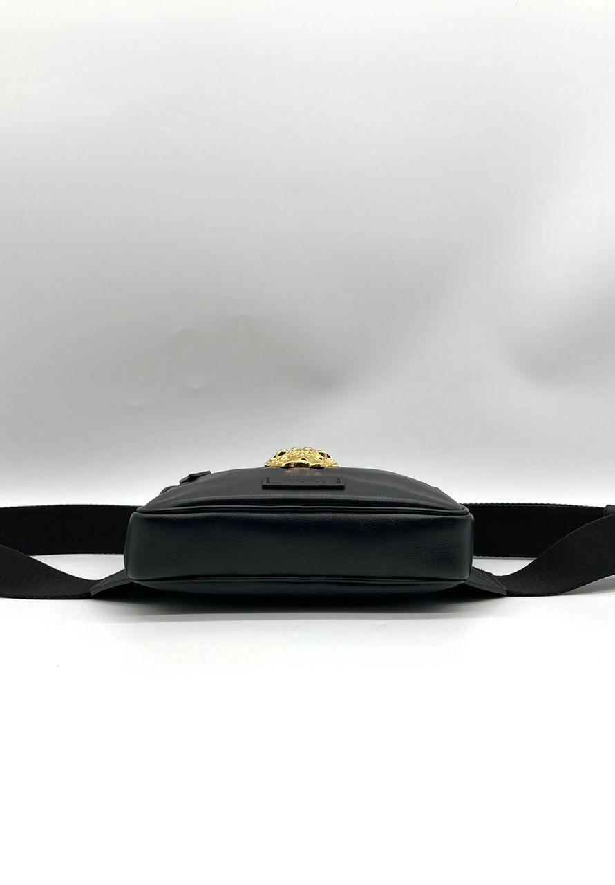 VERSACE Black 'La Medusa' Waist Bag - Reeluxs 