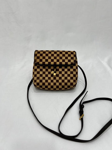 LOUIS VUITTON LV Damier Sauvage Gazelle Sling Belt Bum bag Brown