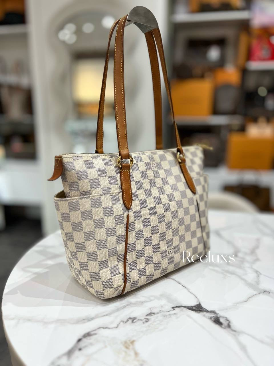 LOUIS VUITTON LV Damier Azur Shourder Bag