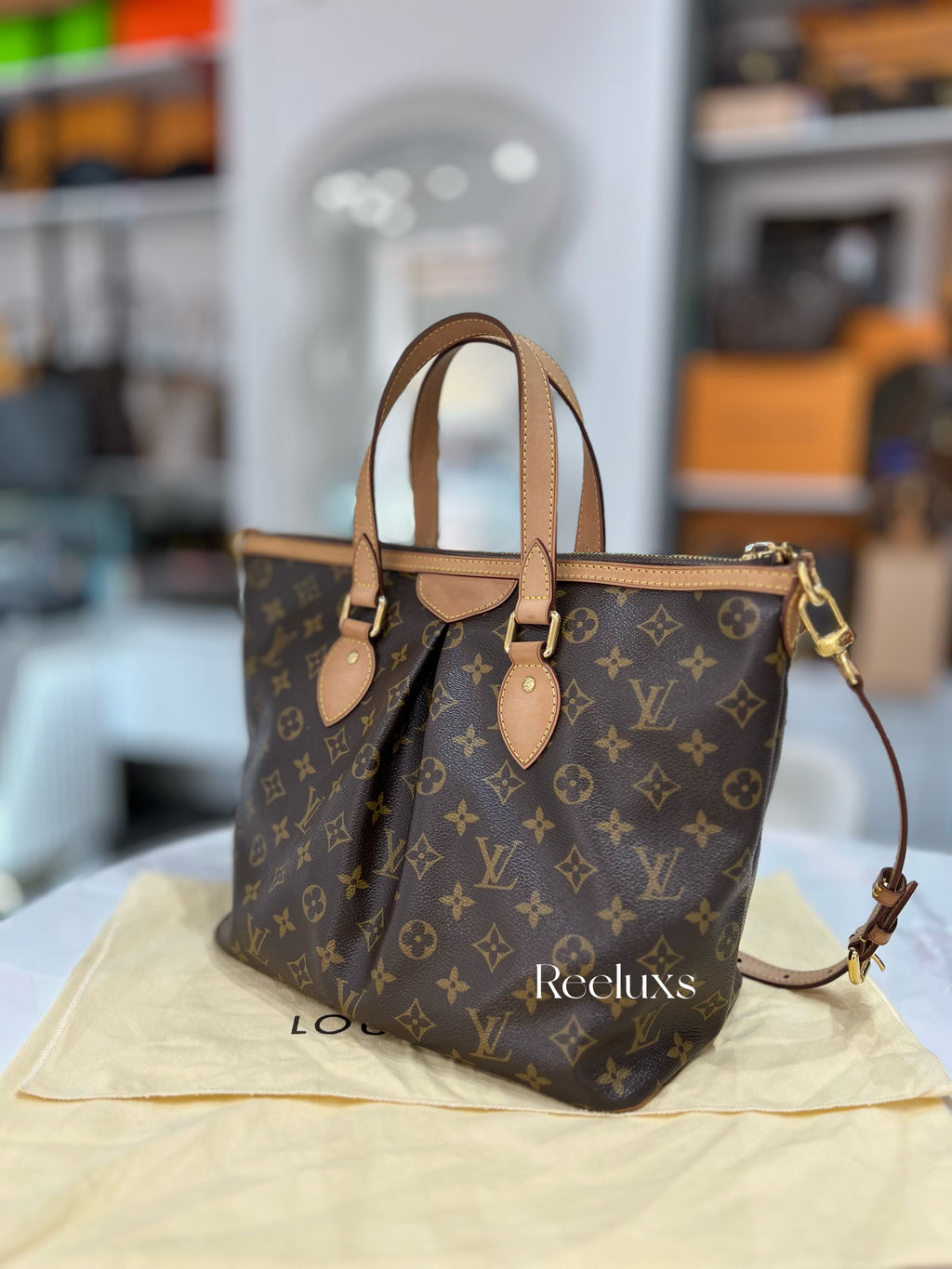 LOUIS VUITTON Palermo PM Handbag