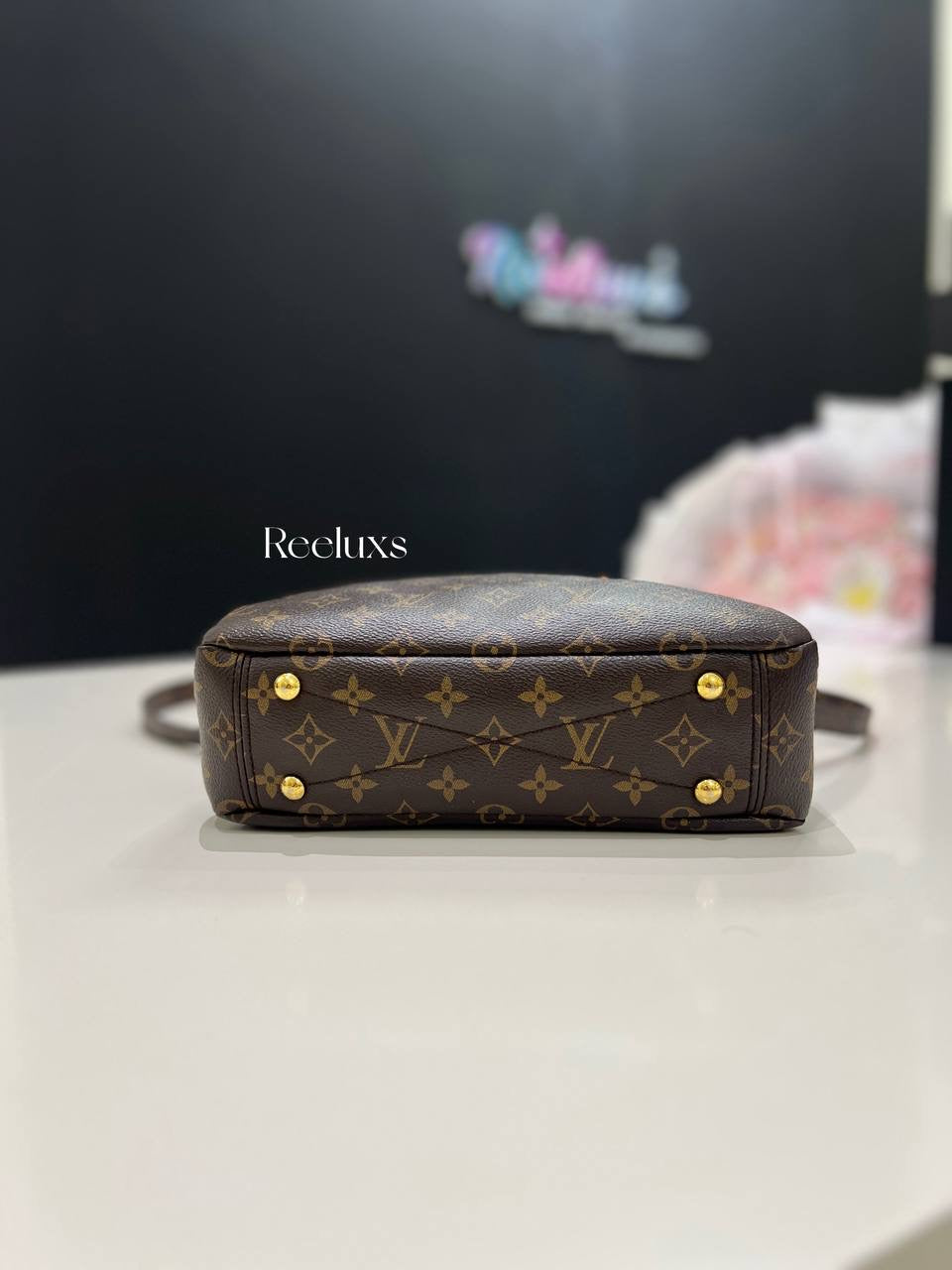 LOUIS VUITTON LV Pallas BB Monogram Canvas Shoulder Bag