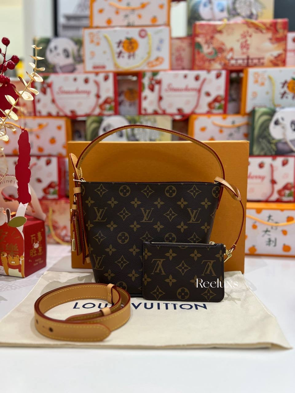 LOUIS VUITTON All in BB Monogram Handbag